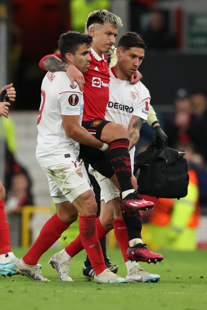 Manchester United v Sevilla FC: Quarterfinal First Leg - UEFA Europa League