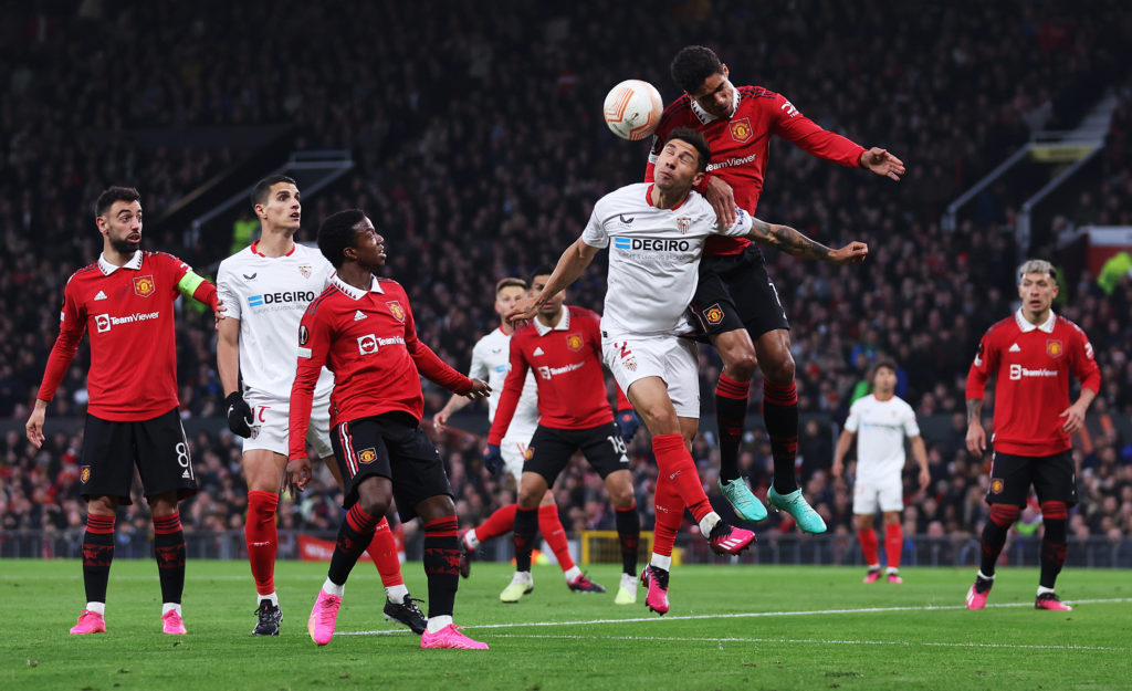 Manchester United v Sevilla FC: Quarterfinal First Leg - UEFA Europa League