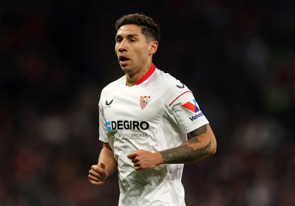 Why Gonzalo Montiel cannot play for Sevilla v Manchester United in ...