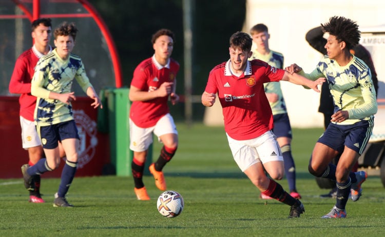 Manni Norkett back on the scoresheet for Manchester United under-18s as Sam Mather returns from injury