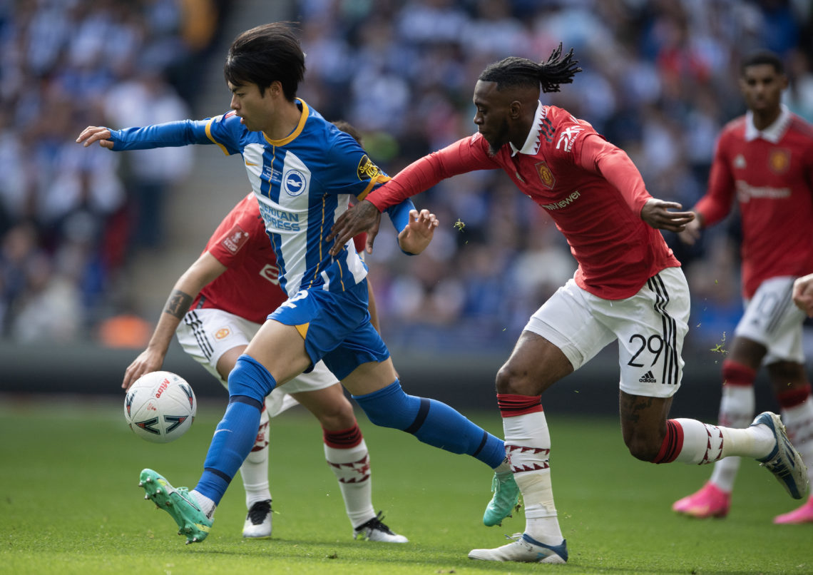 Brighton ace pays Aaron Wan-Bissaka tribute after Manchester United win