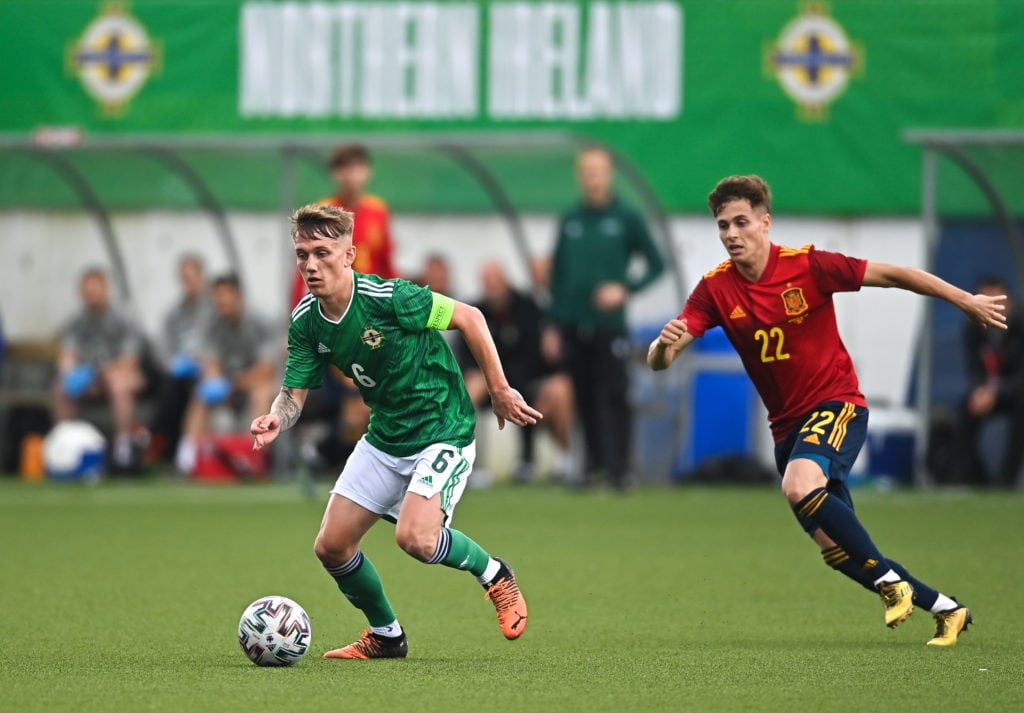 Northern Ireland v Spain - UEFA European U21 Championship Qualifier