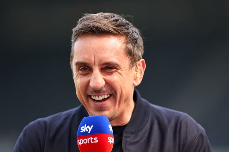 Gary Neville shows Manchester United allegiance as he reacts to Man City's Champions League semi success
