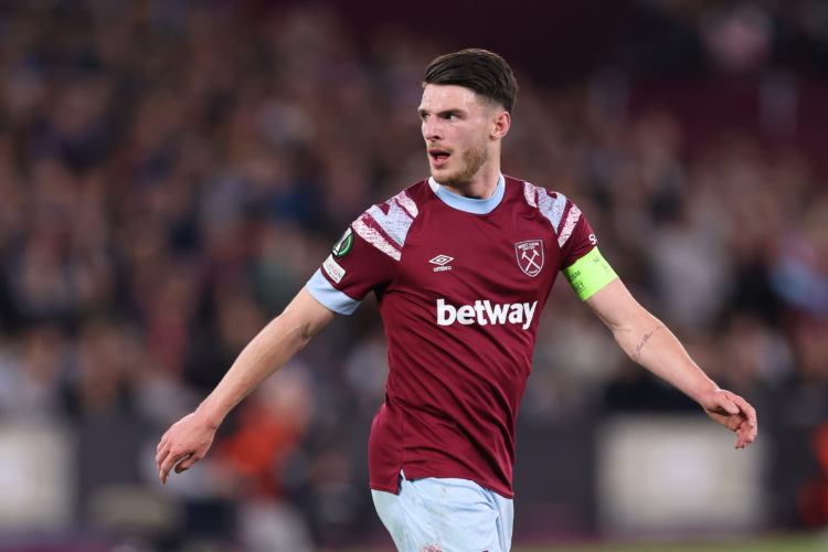 Manchester United keen on Declan Rice as Moyes admits 'good chance' he goes
