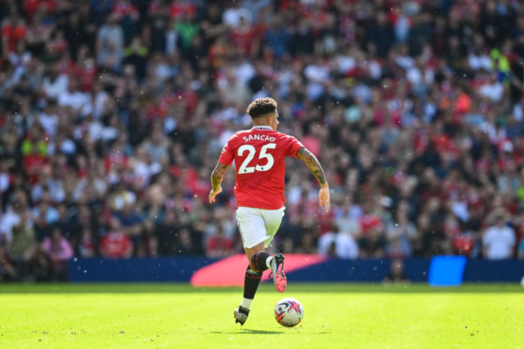 Erik ten Hag insists Jadon Sancho is improving at Manchester United