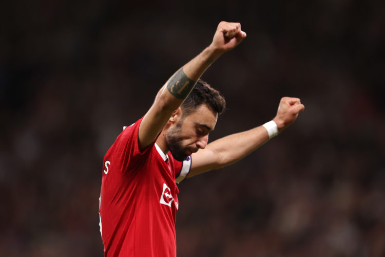 Bruno Fernandes 'happy' comments on Liverpool being sent to the Europa League
