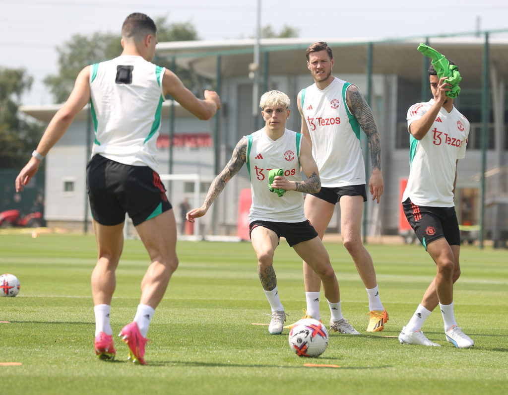 Manchester United Training Session