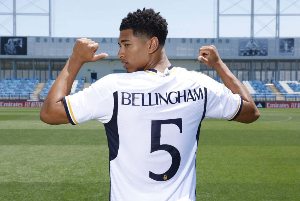 Real Madrid Unveil New Signing Jude Bellingham