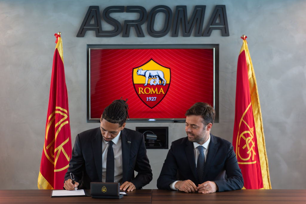 Chris Smalling Renews Contract With Roma