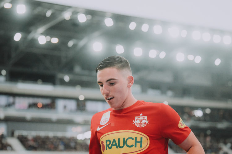 Photo by Andreas Schaad - FC Red Bull Salzburg/FC Red Bull Salzburg via Getty Images