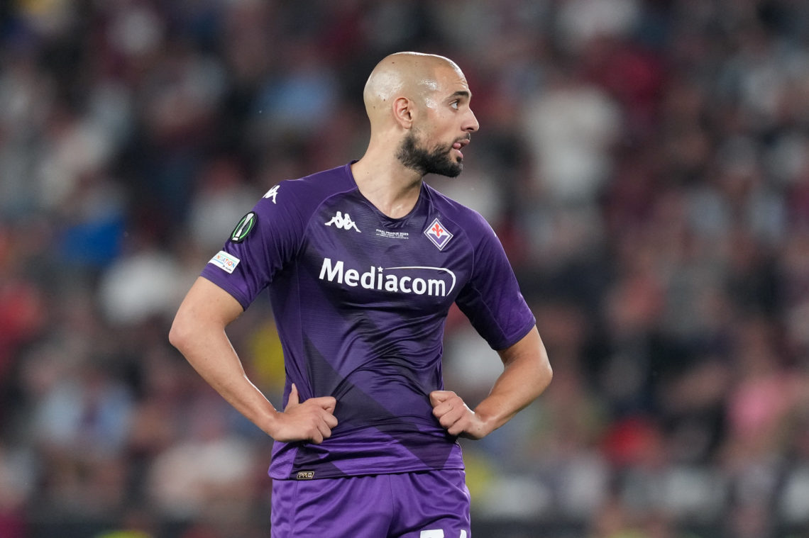 Fiorentina expecting Manchester United talks over Sofyan Amrabat next week