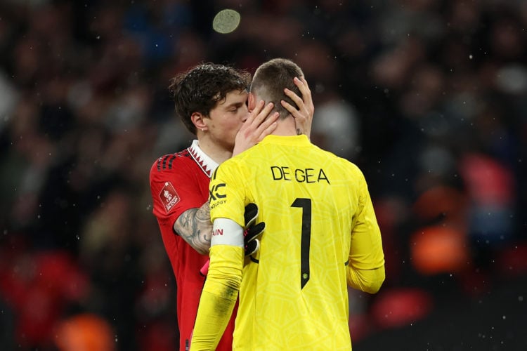 Victor Lindelof and Phil Jones pay tribute to David de Gea