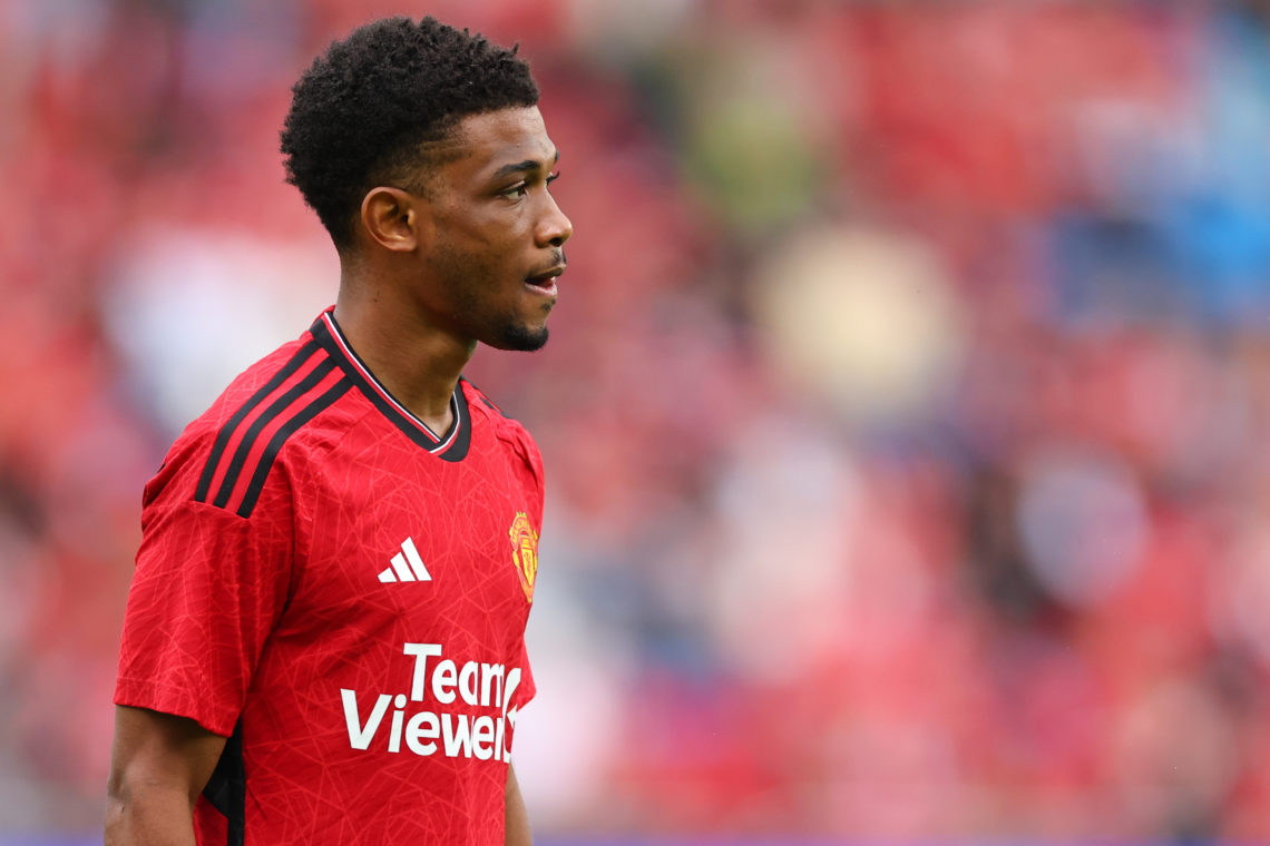 Manchester United wonderkid Amad forced off with injury against Arsenal after just minutes