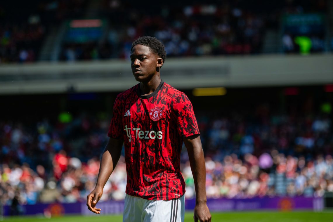 Kobbie Mainoo sends message to Manchester United fans