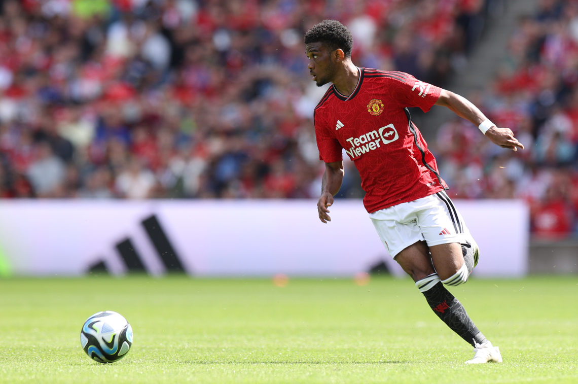 Amad sends message to Manchester United fans after missing chances v Lyon