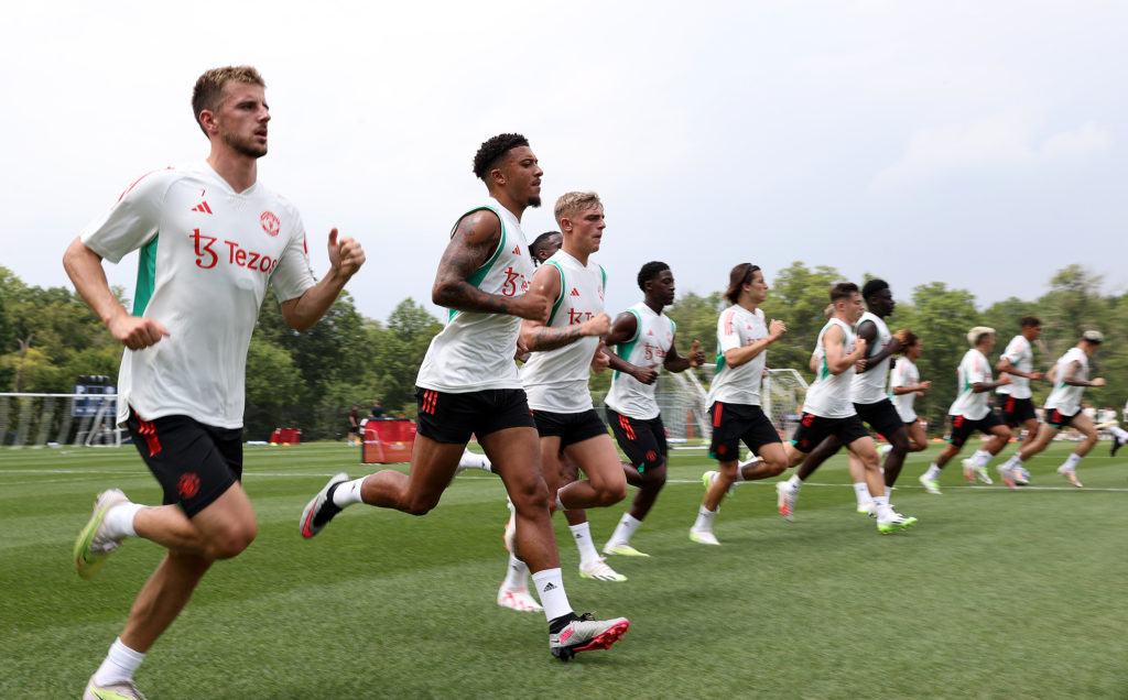 Manchester United Pre-Season Training Session