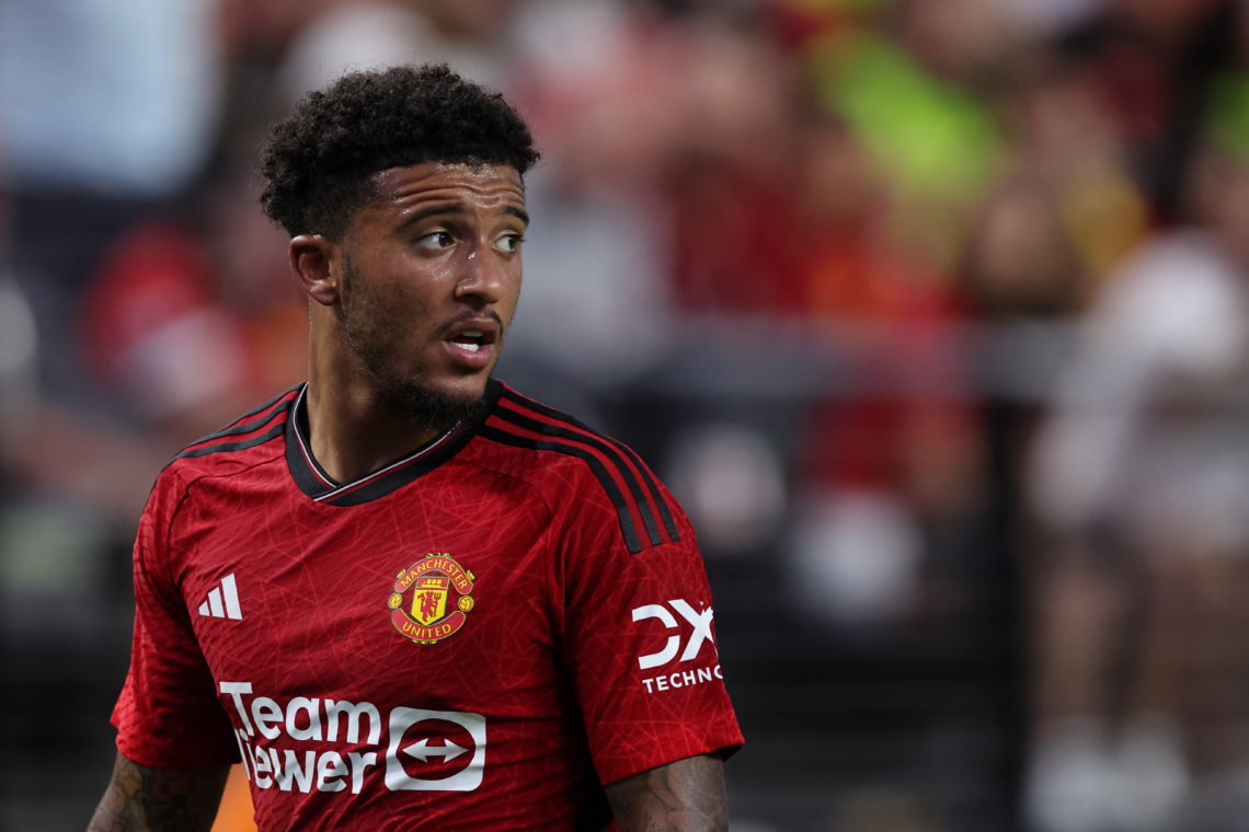 Has Jadon Sancho found a new lease of life at Manchester United