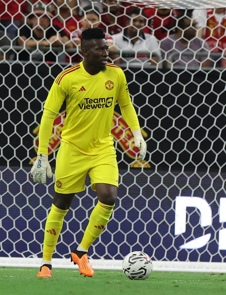 Photos: Andre Onana Pictured Making Manchester United Debut On US Tour