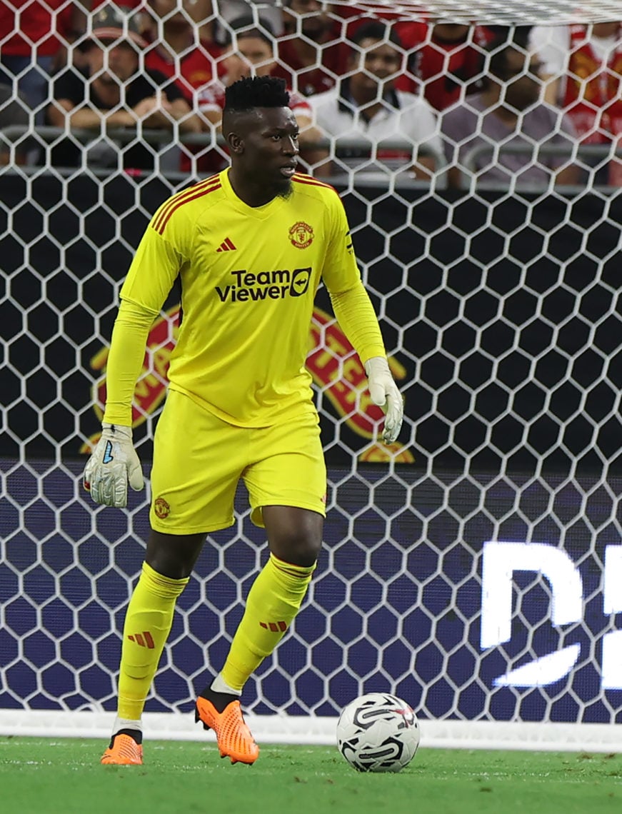 Photos Andre Onana Pictured Making Manchester United Debut On Us Tour