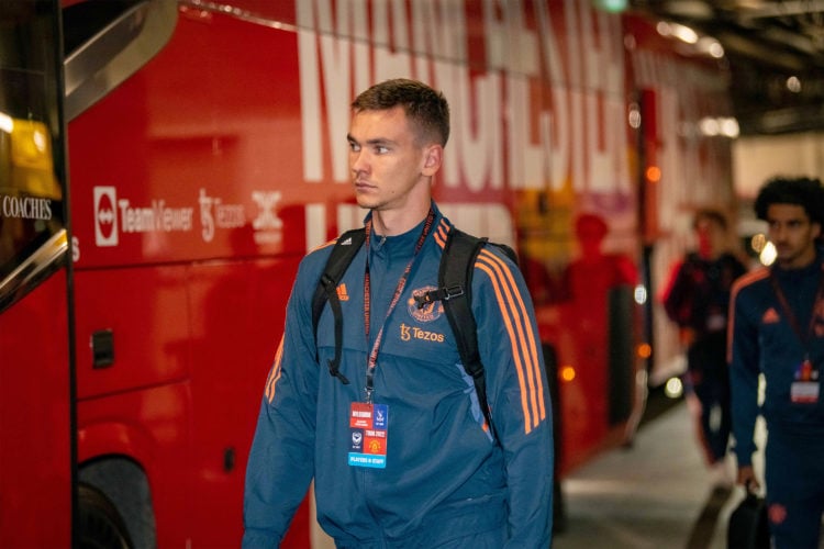 Matej Kovar of Manchester United arrives ahead of the pre-season friendly match between Melbourne Victory and Manchester United at Melbourne Cricke...