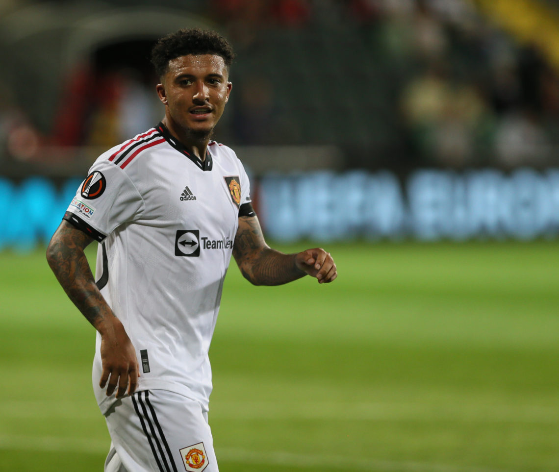 The year anniversary of Jadon Sancho's wonderful gesture shows how far he has fallen at Man United