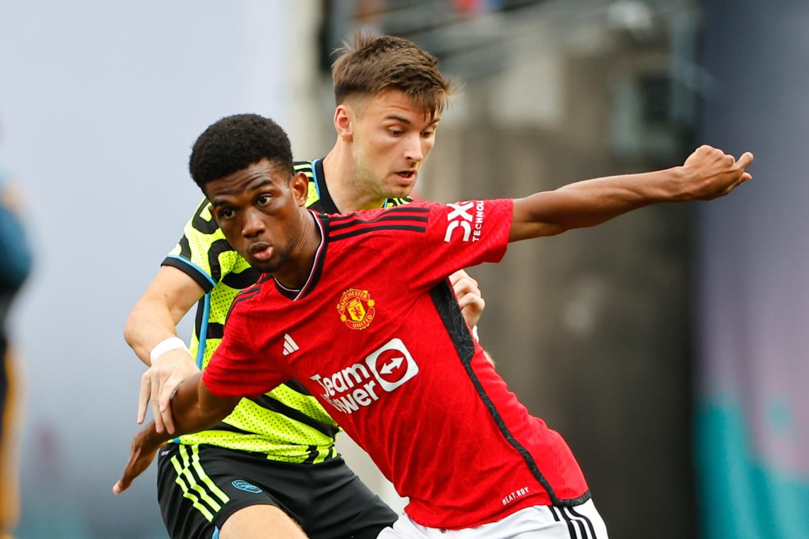 Amad sends injury update to Manchester United supporters