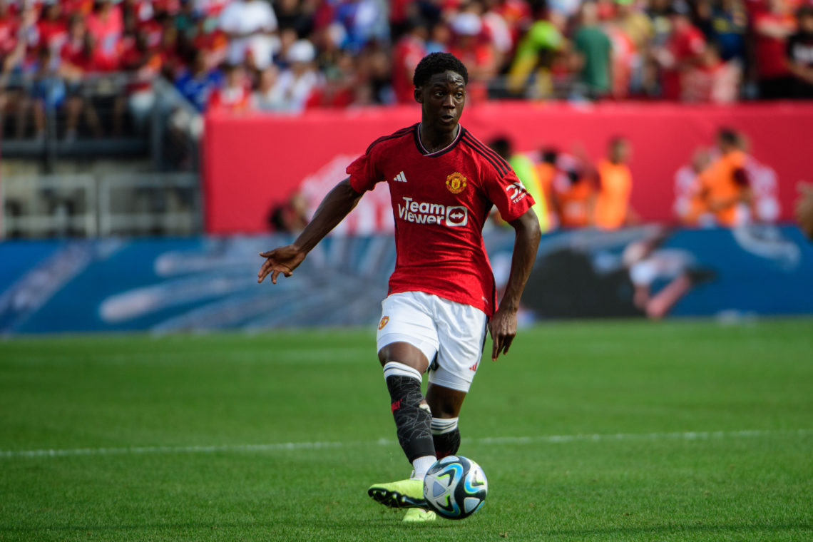 Manchester United wonderkid told he has 'work to do' as he is 'behind' Garnacho