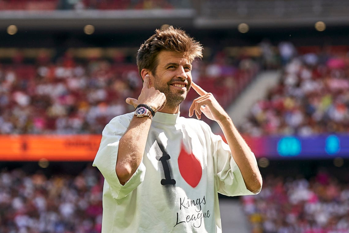 Gerard Pique chooses all-time seven-a-side team with two Man Utd legends named