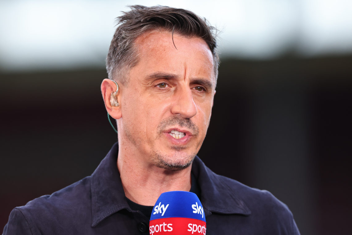 Gary Neville is very clear on who he blames for Man United's poor start to the season