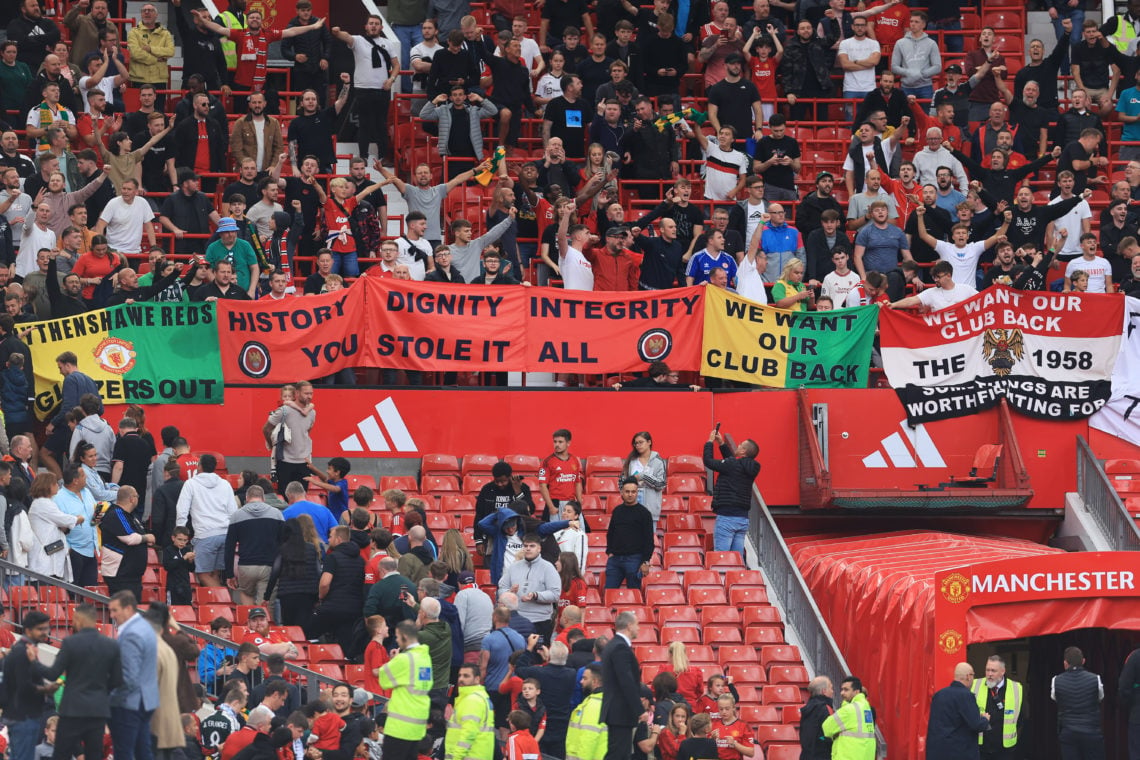 Man United accused of cutting out anti-Glazer chants as problems mount at Old Trafford