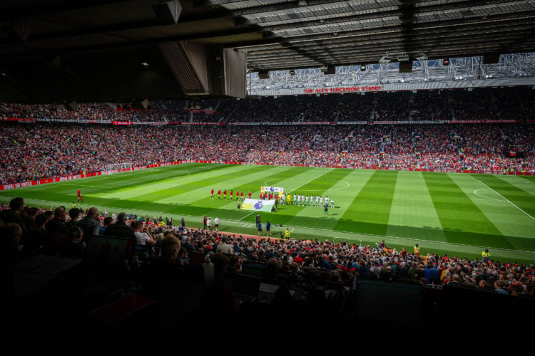 A general view of old Trafford stadium ahead of the Premier League match between Manchester United and Nottingham Forest at Old Trafford on August ...