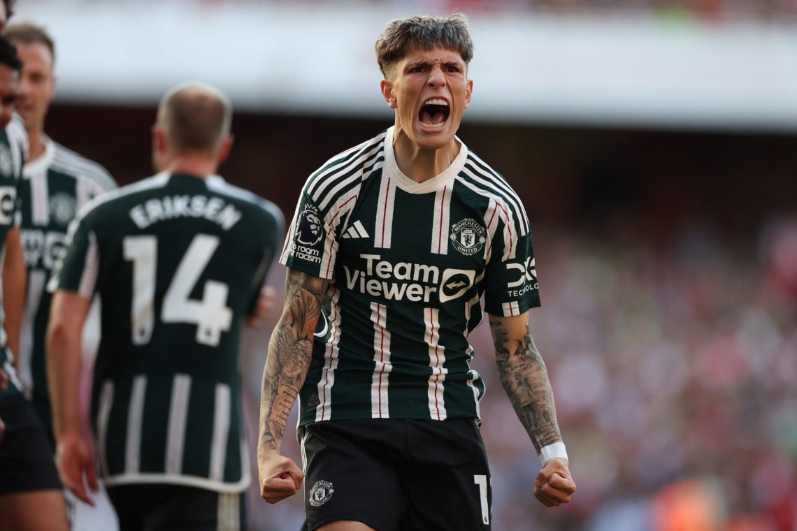 Sky Sports pundit slams decision to disallow Alejandro Garnacho's goal against Arsenal