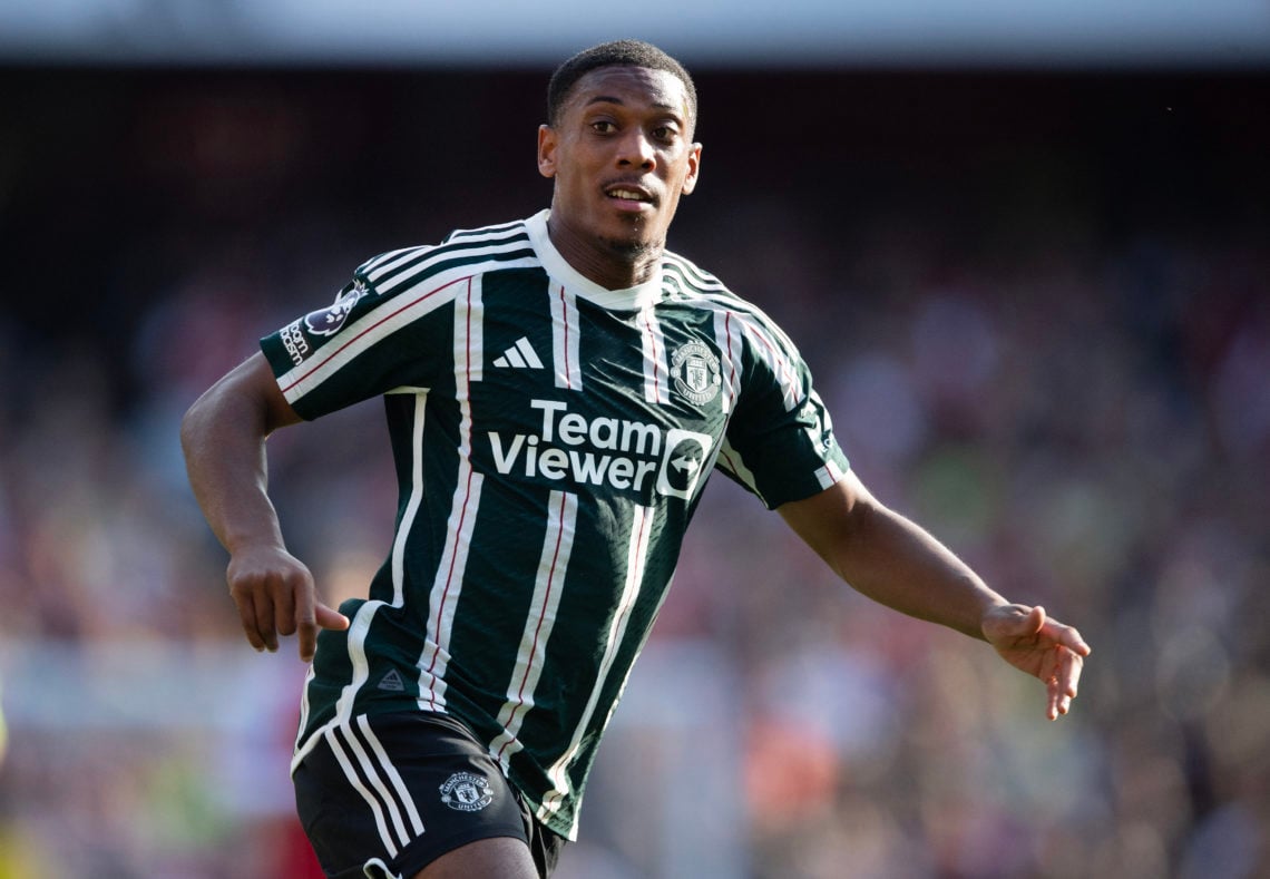 Updated: The reason Anthony Martial left Manchester United training after just five minutes