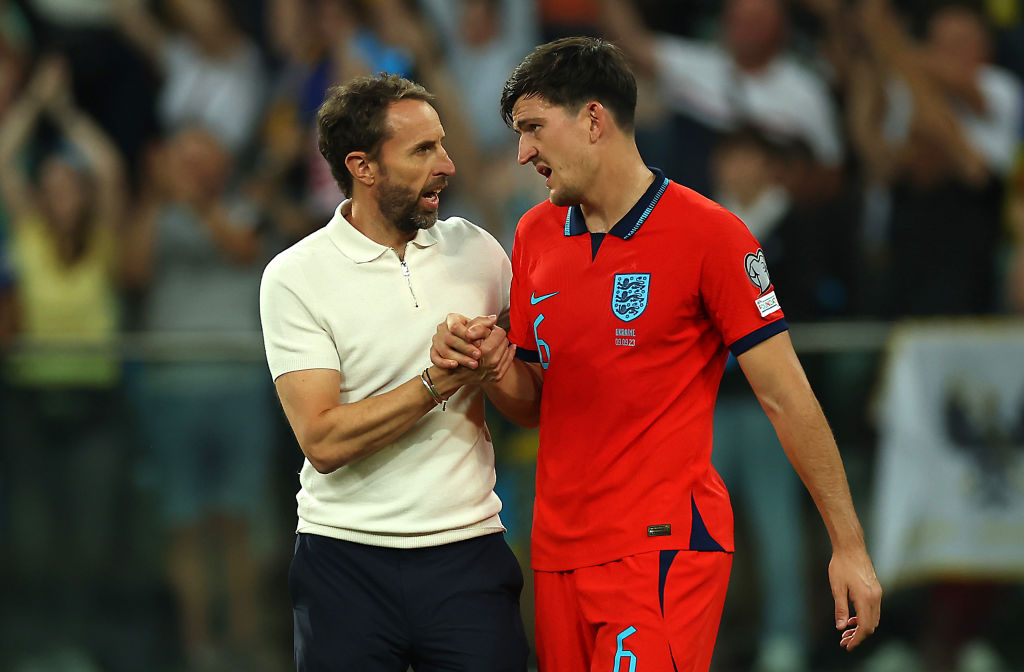 Harry Maguire goes viral for 'marking his own teammate' in England draw