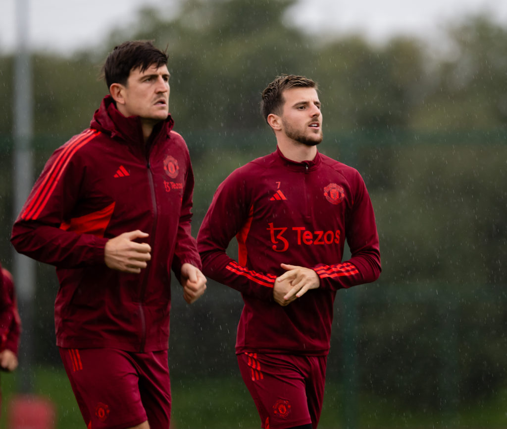 Manchester United Training Session And Press Conference - UEFA Champions League 2023/24