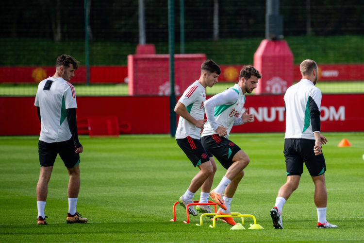 17-year-old spotted in Manchester United training this morning