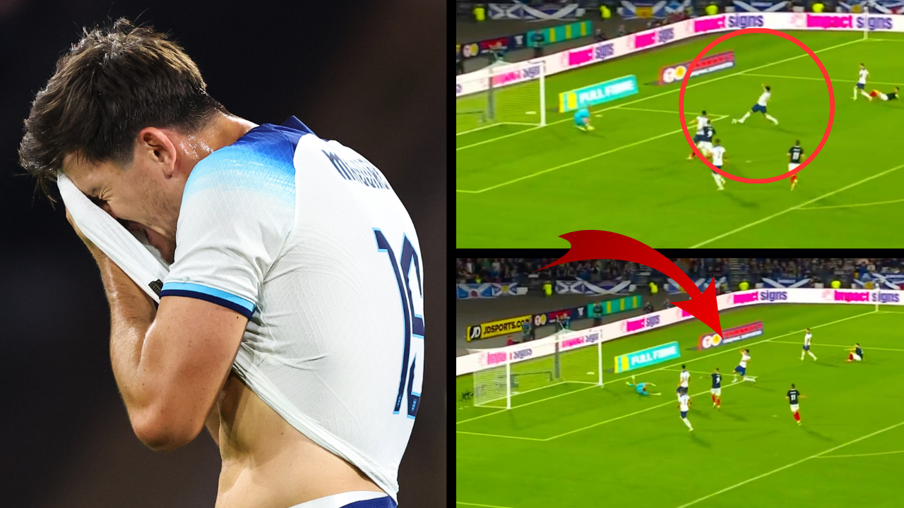 Harry Maguire Disaster As Manchester United Defender Scores Own Goal ...