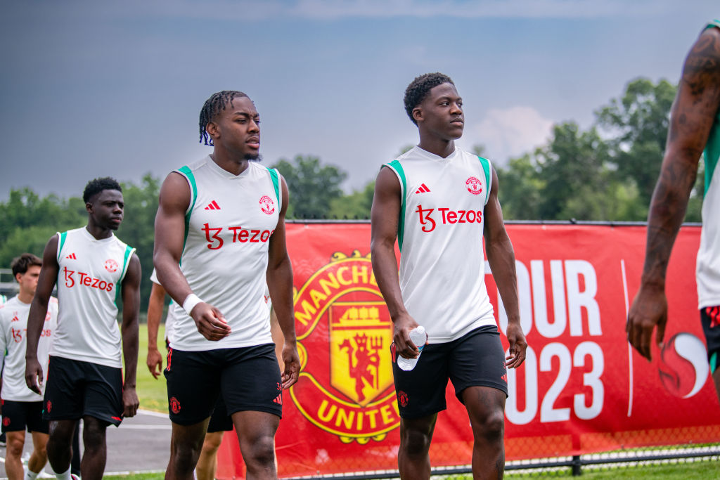 Manchester United Pre-Season Training Session