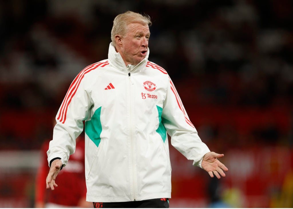 Steve McClaren, Manchester United assistant manager before the Carabao Cup Third Round match between Manchester United and Crystal Palace at Old Tr...
