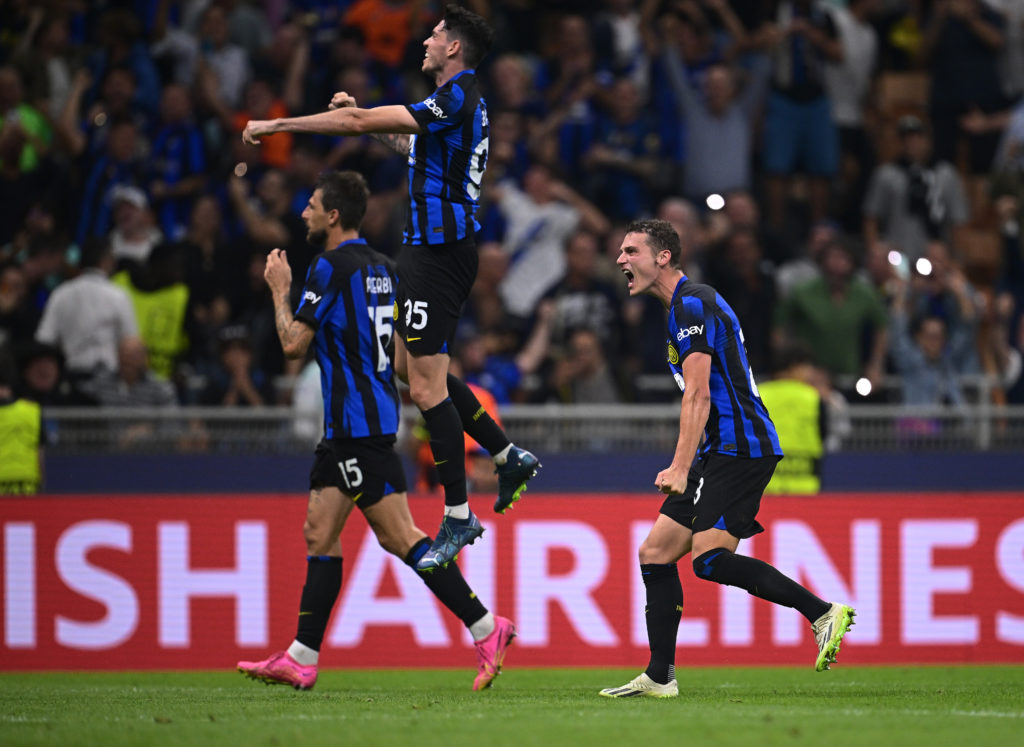 FC Internazionale v SL Benfica: Group D - UEFA Champions League 2023/24