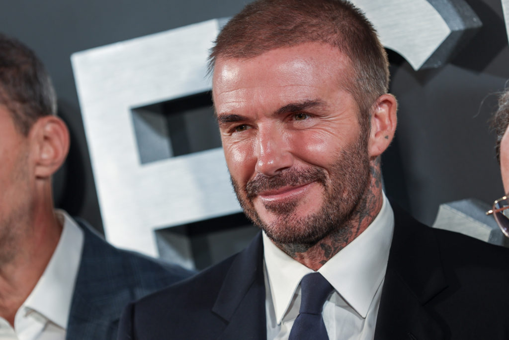 David Beckham attends the Netflix 'Beckham' UK Premiere at The Curzon Mayfair on October 03, 2023 in London, England.