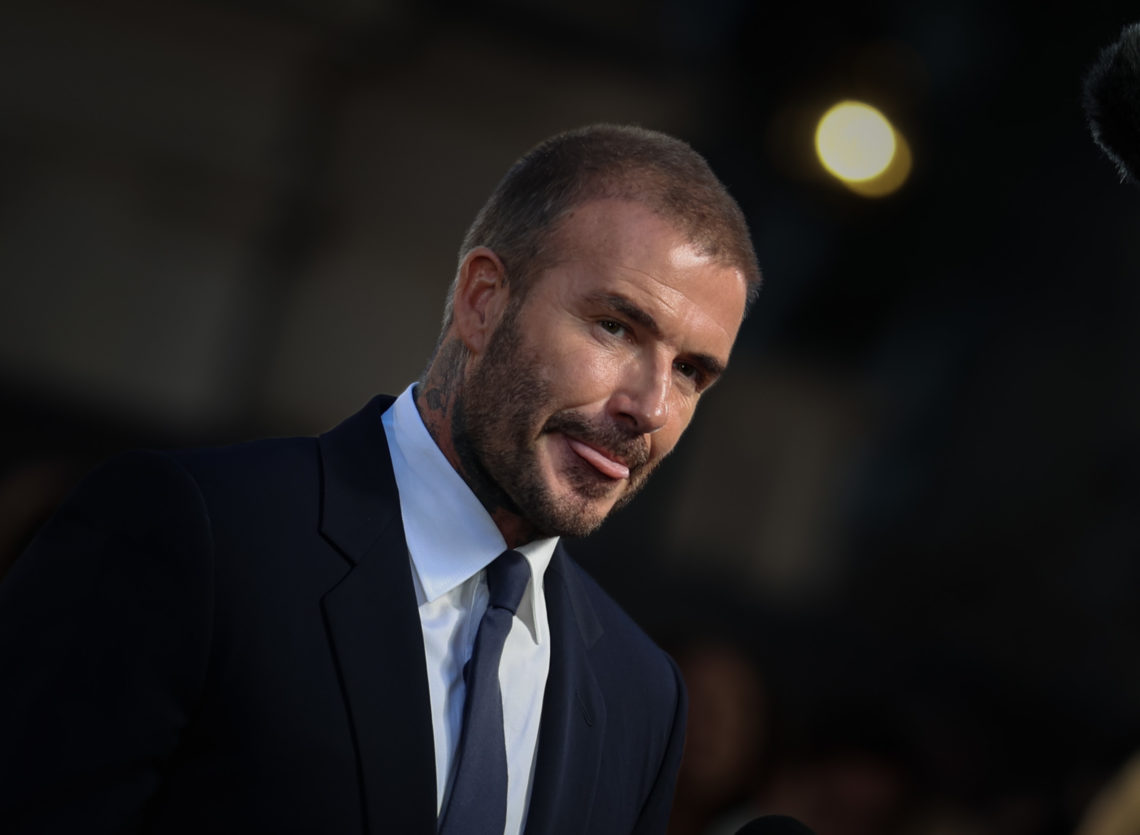 English Football Star David Beckham Attends Gala Tmall, 43% OFF