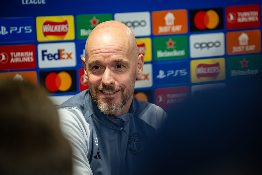 Manchester United Training Session And Press Conference - UEFA Champions League 2023/24