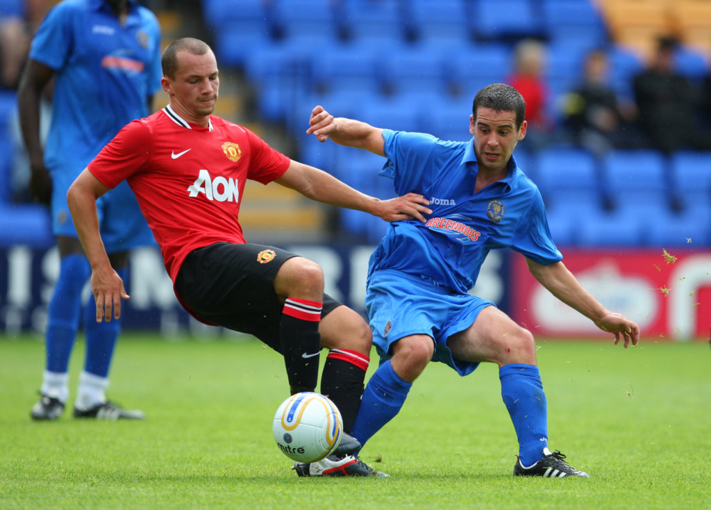 Soccer - Pre-season Friendly - Shrewsbury Town v Manchester United XI