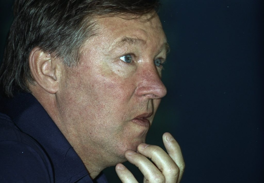 Manchester United Manager Alex Ferguson