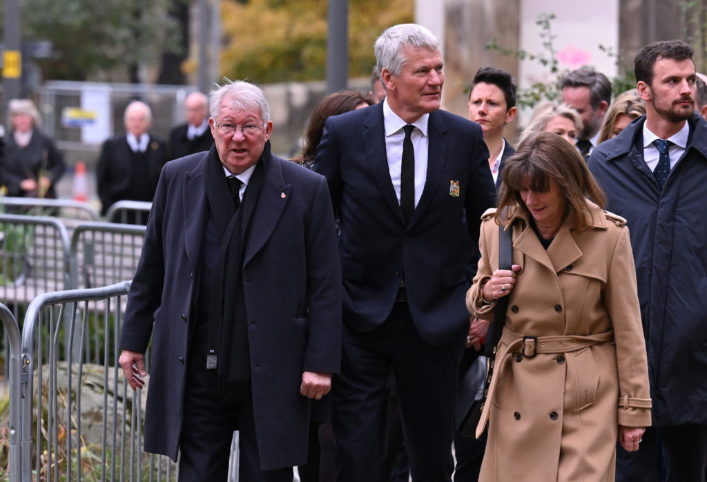 Funeral Is Held For Sir Bobby Charlton