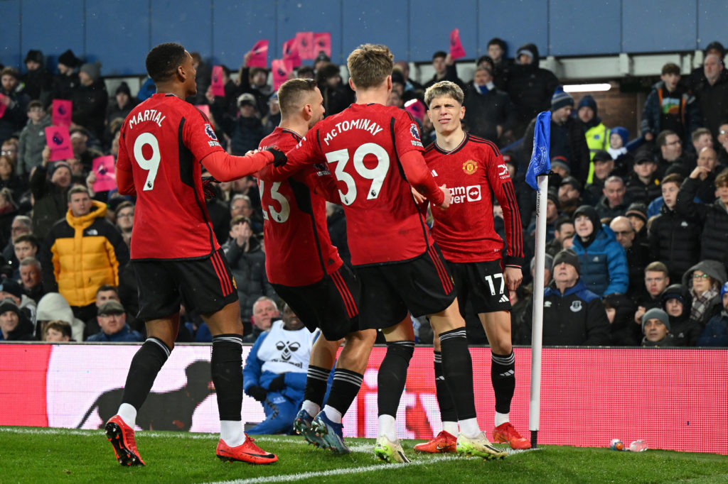 Everton FC v Manchester United - Premier League