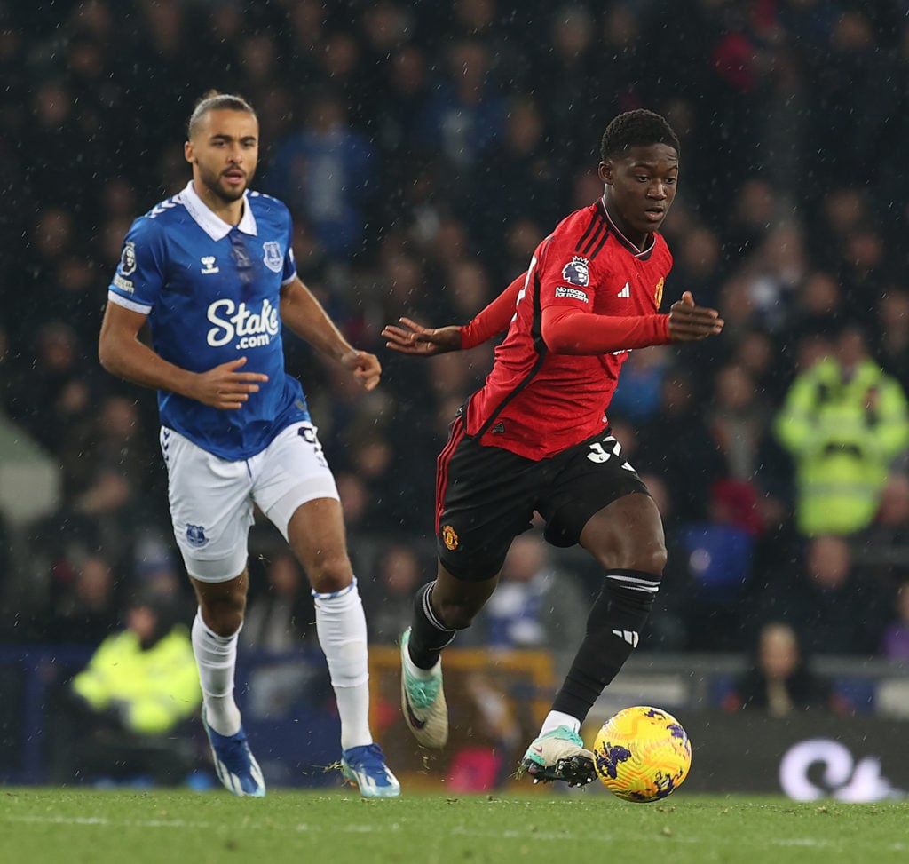 Manchester United fans are all absolutely convinced after Kobbie Mainoo performance v Everton