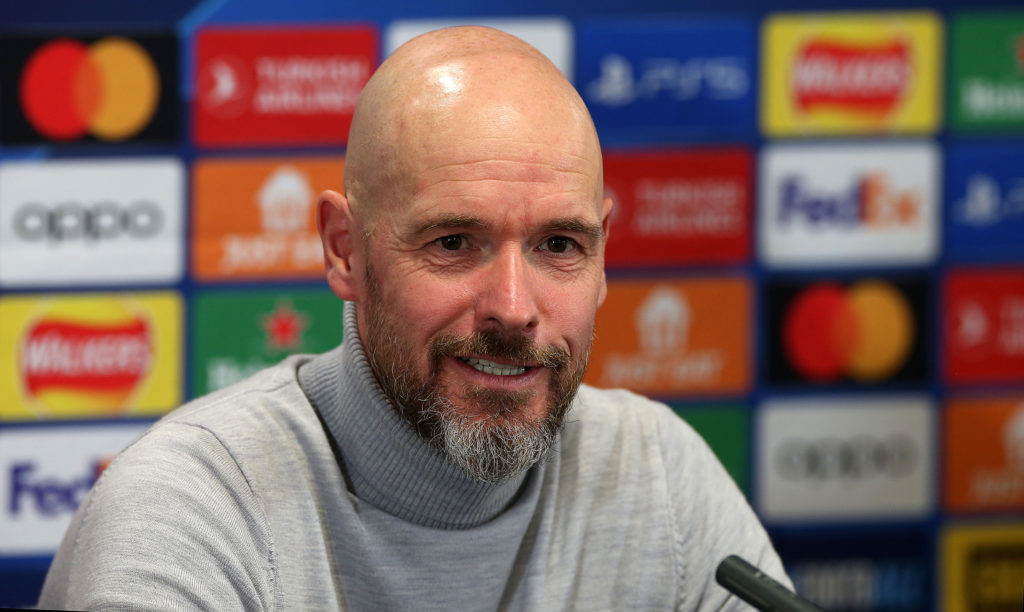 Manchester United Training Session And Press Conference - UEFA Champions League 2023/24