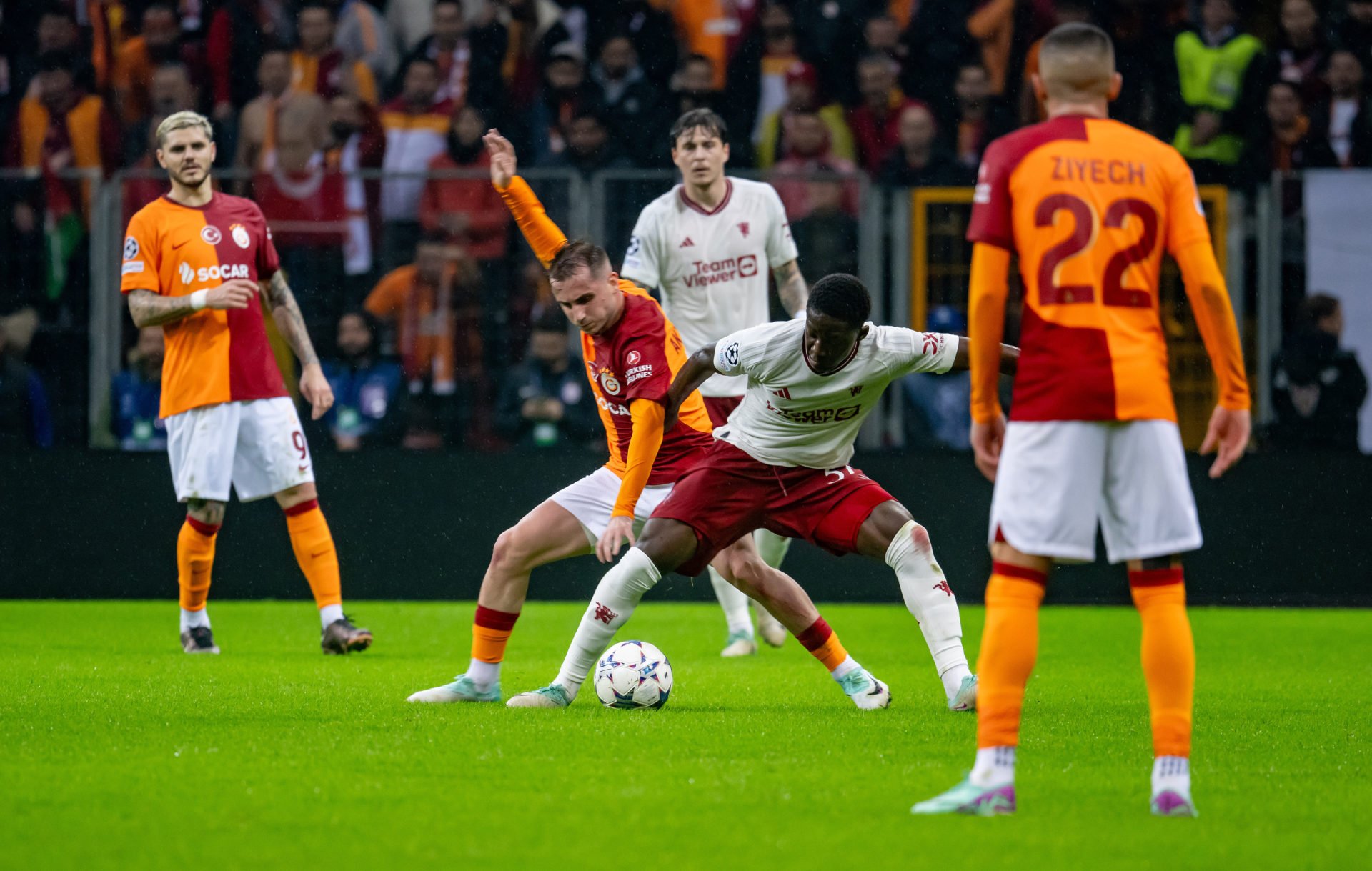 How Kobbie Mainoo played in Manchester United's 3-3 draw with Galatasaray